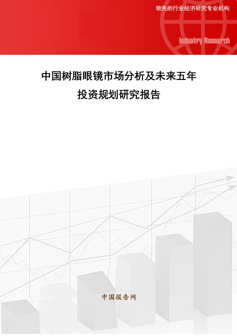 中国树脂眼镜市场分析和未来五年投资规划研究报告