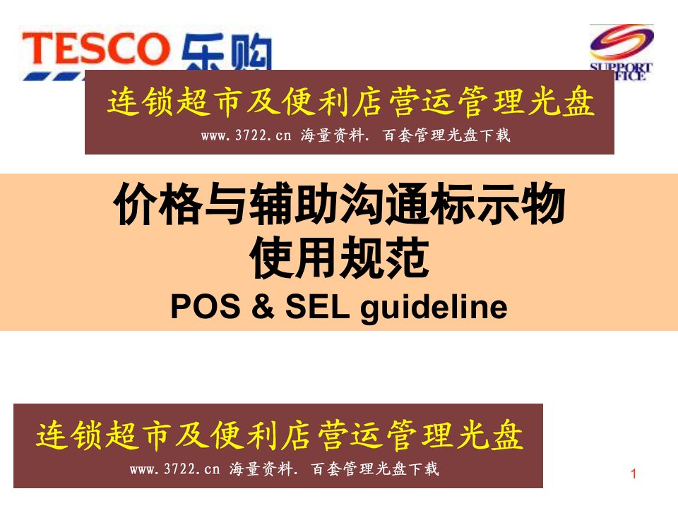 [精选]乐购HYMALLSOP使用手册OPT038_价格与辅助沟通标示POS__SEL_guideline(PPT80页)