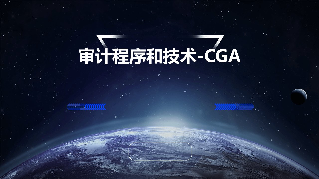 审计程序和技术-CGA