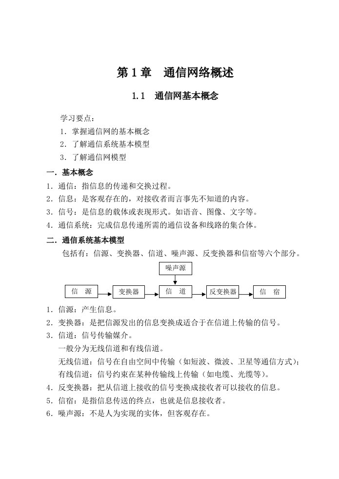 现代通信网络技术