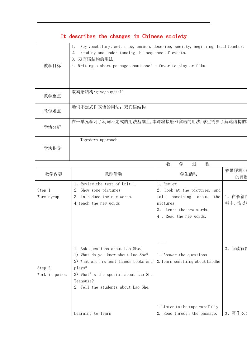 八年级英语上册_Module