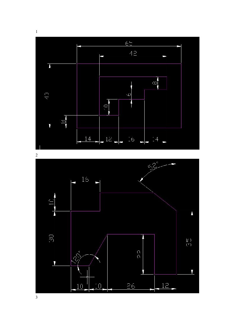 solidworks练习题草图