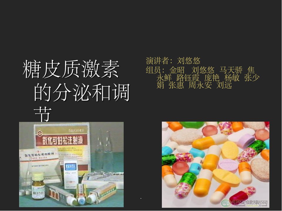 糖皮质激素的分泌和调节ppt课件