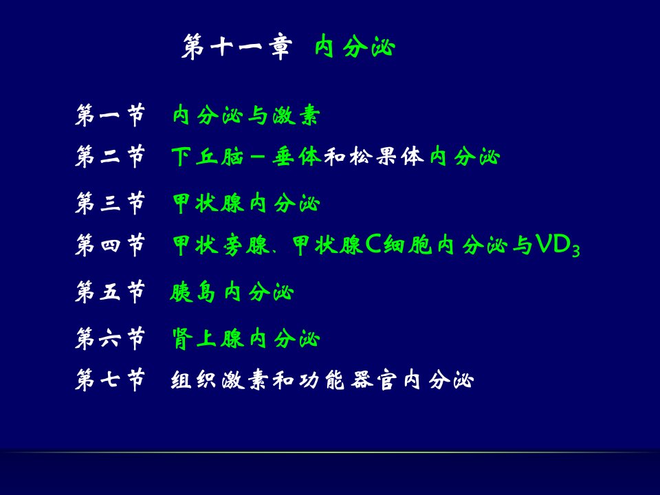 内分泌系统南华大学