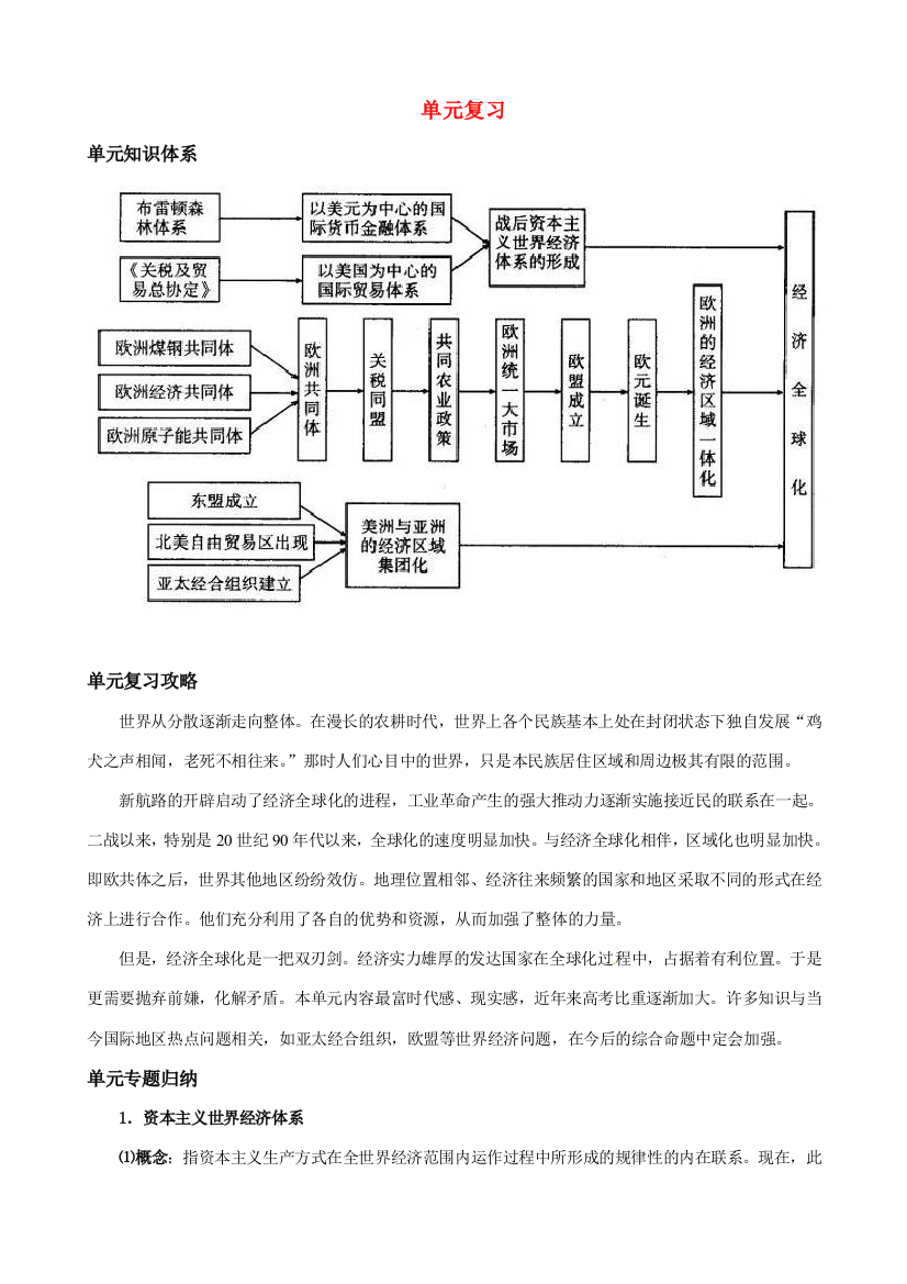 高中历史