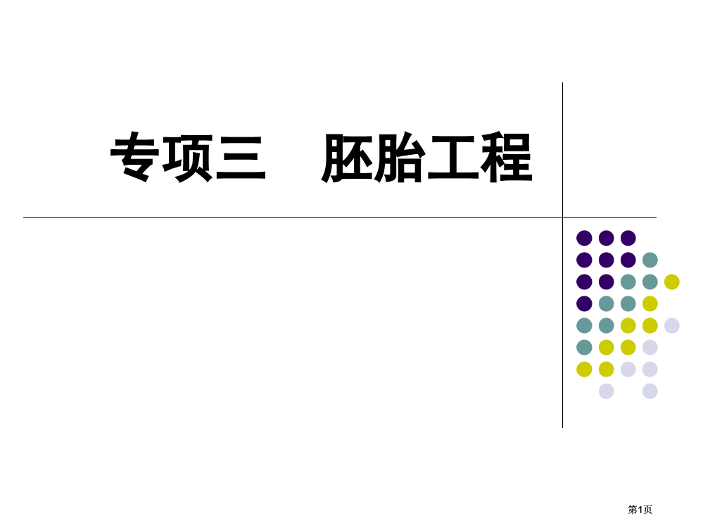 专题三胚胎工程一轮复习高三生物公开课一等奖优质课大赛微课获奖课件