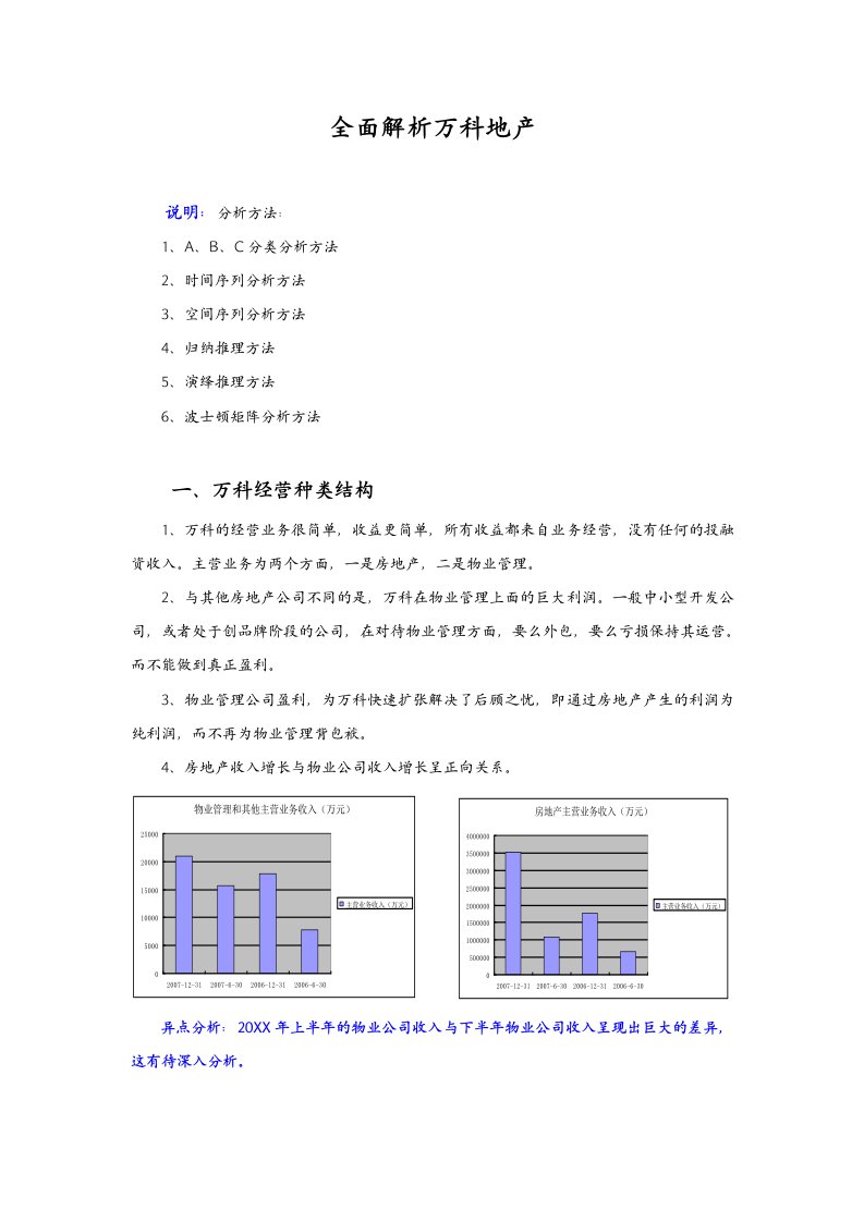 万科企业管理-全面解析万科地产