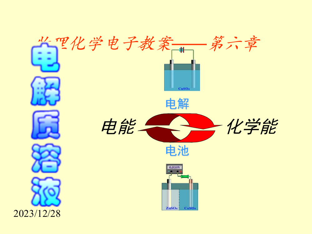 电解质溶液优秀课件