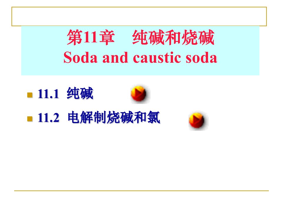 第十一章纯碱和烧碱分析ppt课件