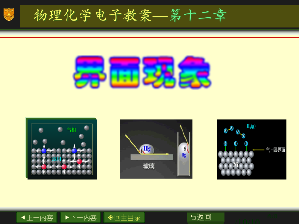 物理化学电子教案第十二章公开课一等奖优质课大赛微课获奖课件