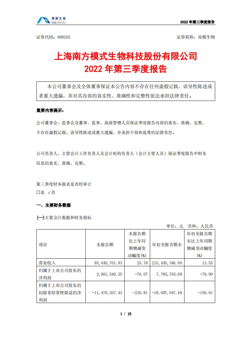 上交所-2022年第三季度报告-20221028