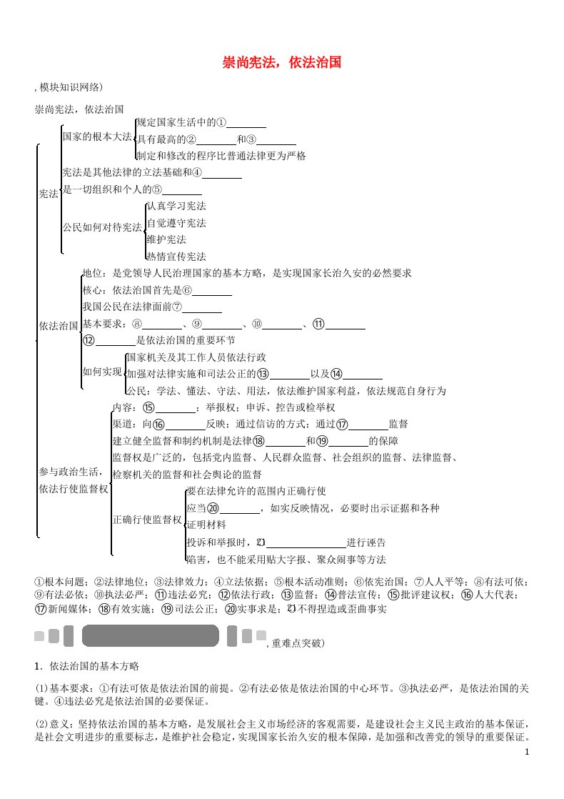 中考命题研究河北省中考政治