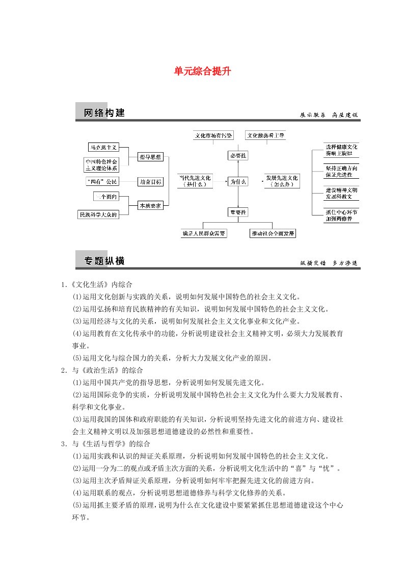 2014届高考政治一轮复习