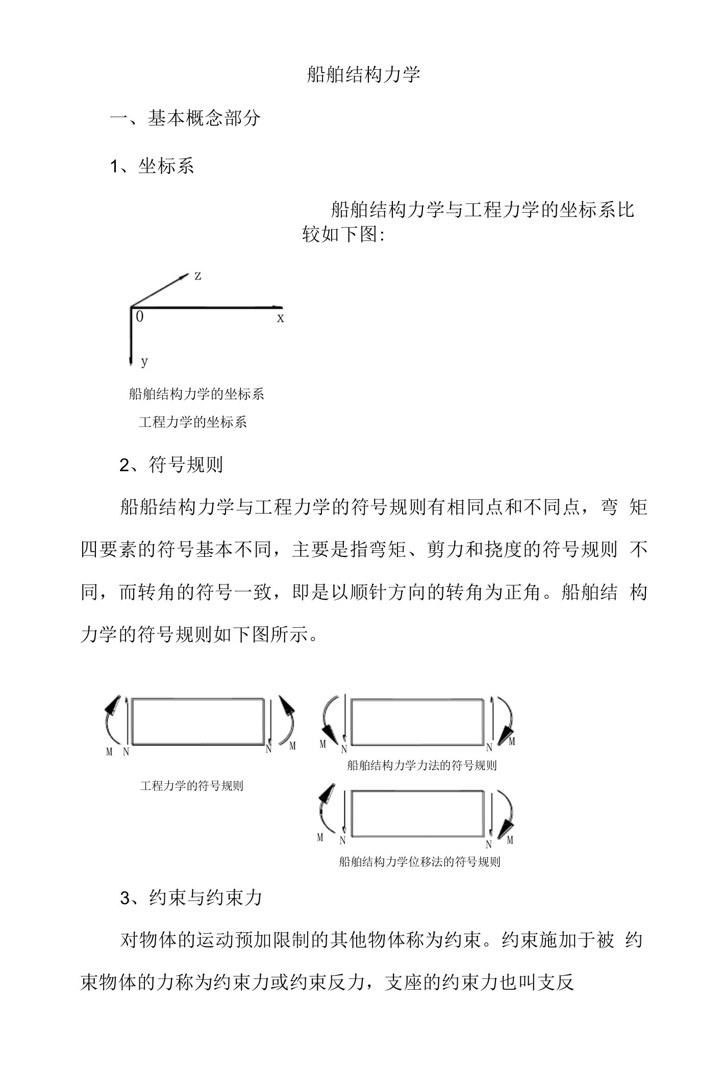 船舶结构力学汇编