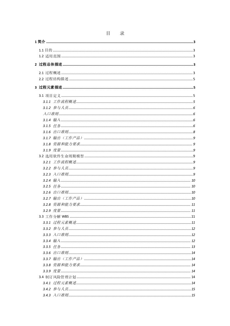 某公司IE模版软件项目策划过程