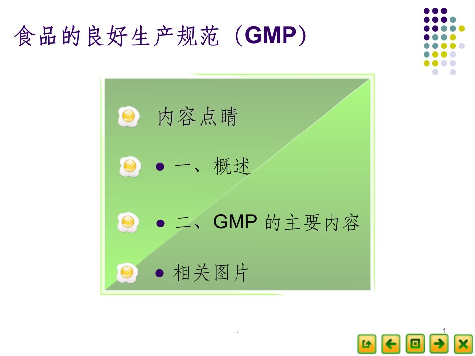 食品的良好生产规范(gmp)ppt课件