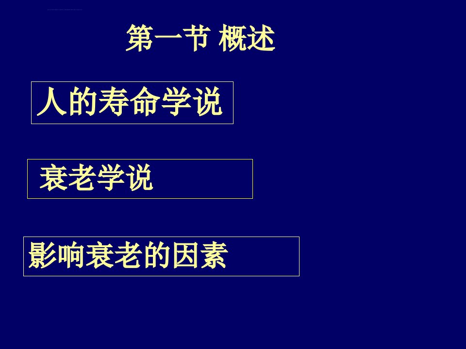 延缓衰老的功能性食品ppt课件