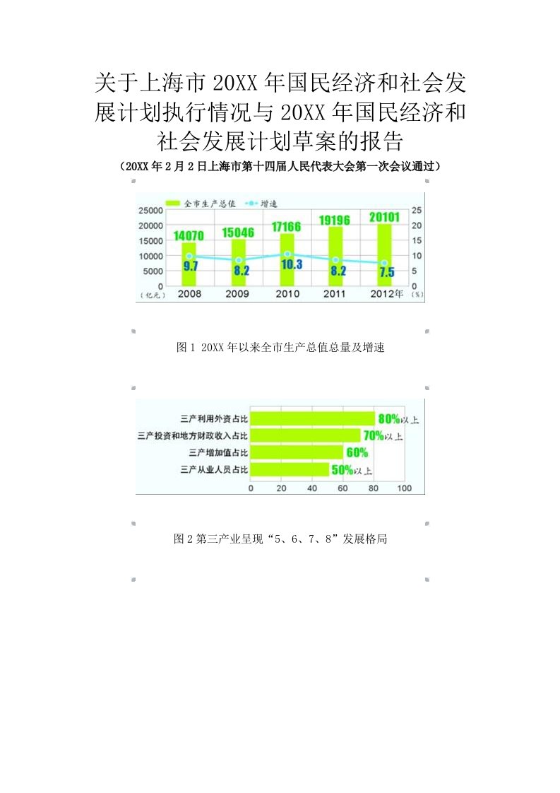 冶金行业-情况与X年国民经济和社会发展计划草案的报告全