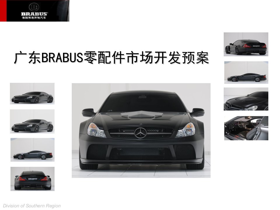 奔驰BRABUS汽车(零配件)市场开发方案