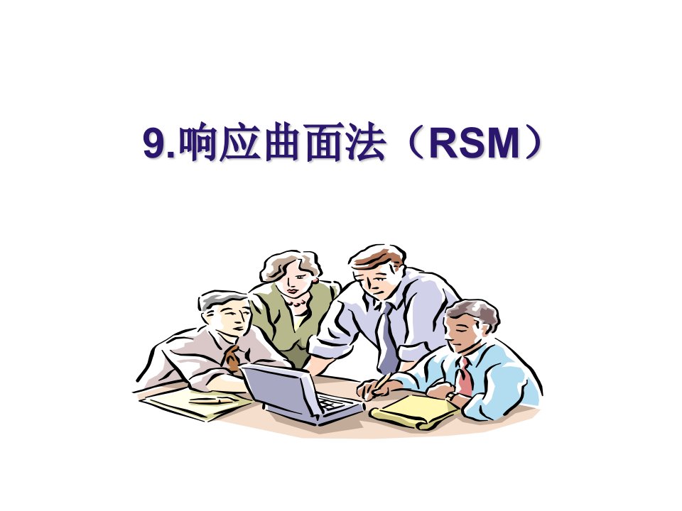 RSM响应面法中文教程幻灯片