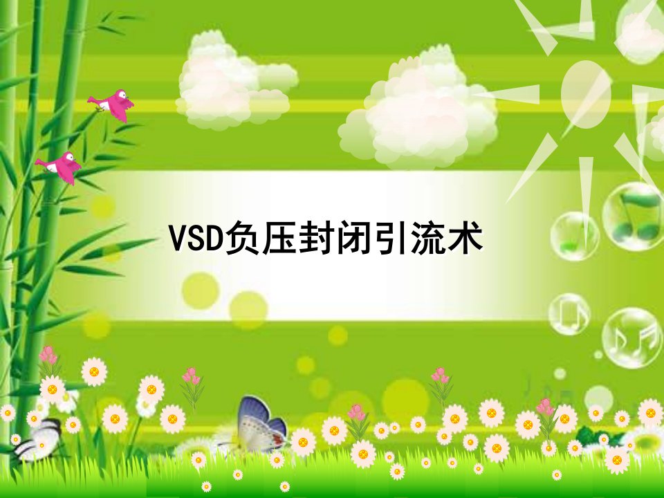 vsd负压课件