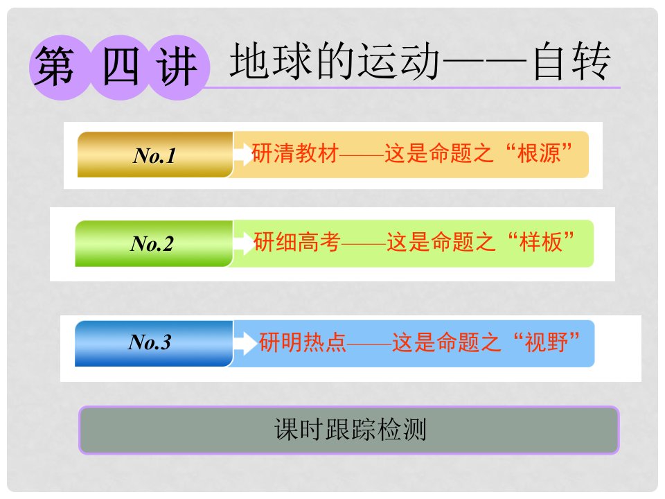 高考地理一轮复习