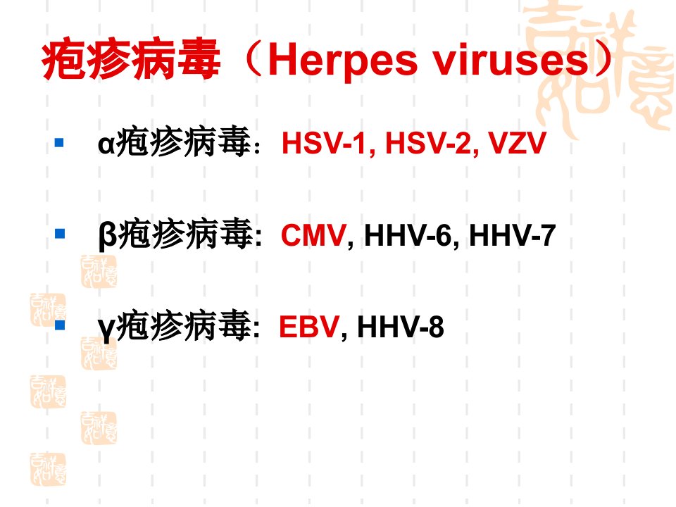 医学微生物学教学课件张敏疱疹病毒