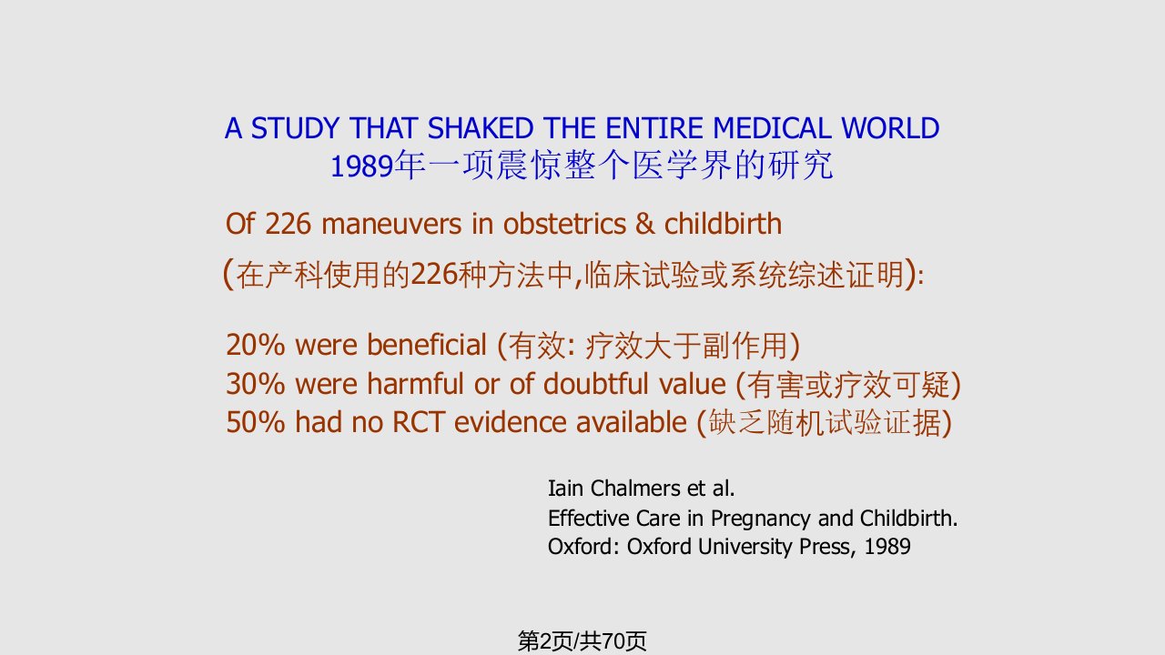 循证医学及系统综述王建华