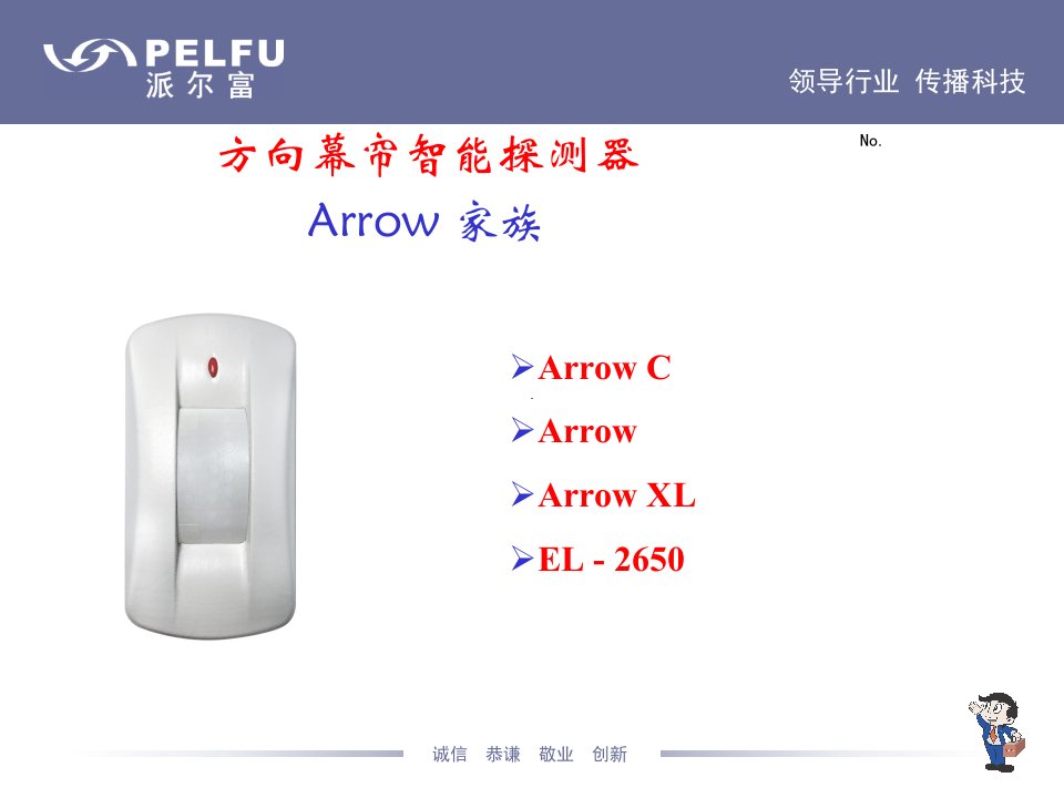 ARROW系列方向幕帘探测器