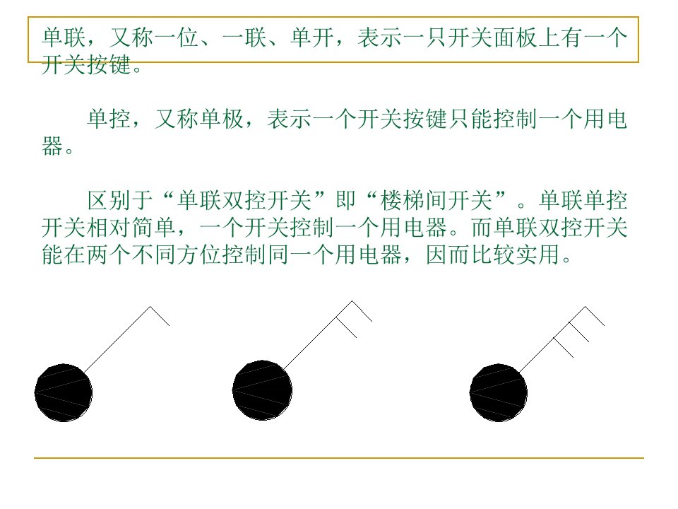 常见建筑电气施工图符号及含义共18页PPT课件