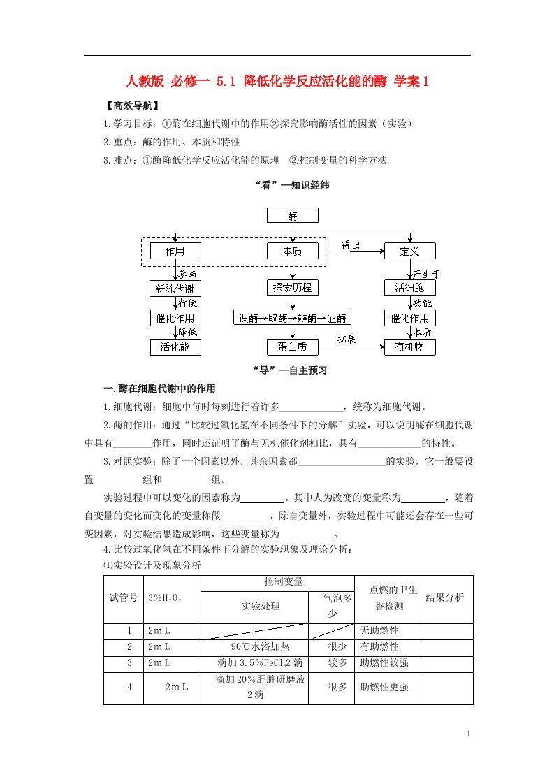 高中生物