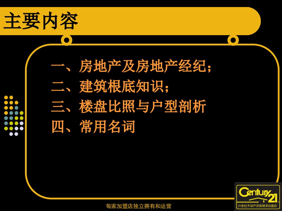 培训课件房地产基础知识