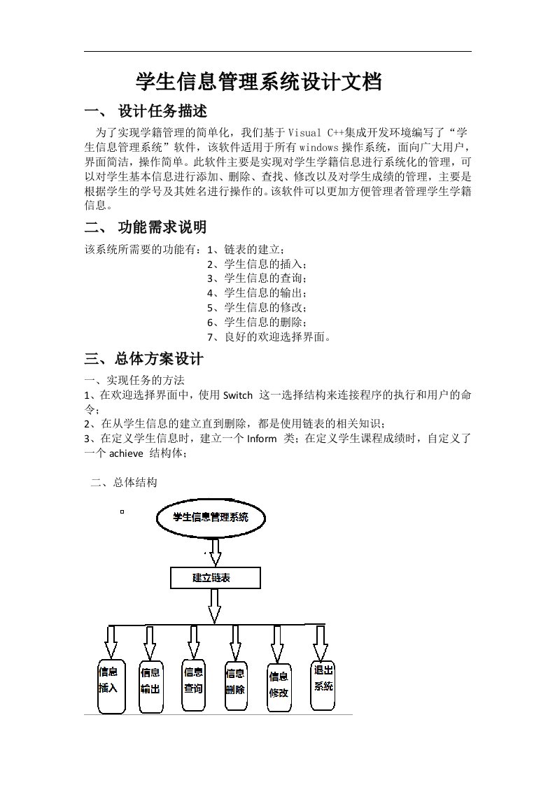 C++课程设计