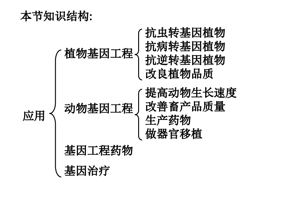 基因工程的应用2014LYRppt课件