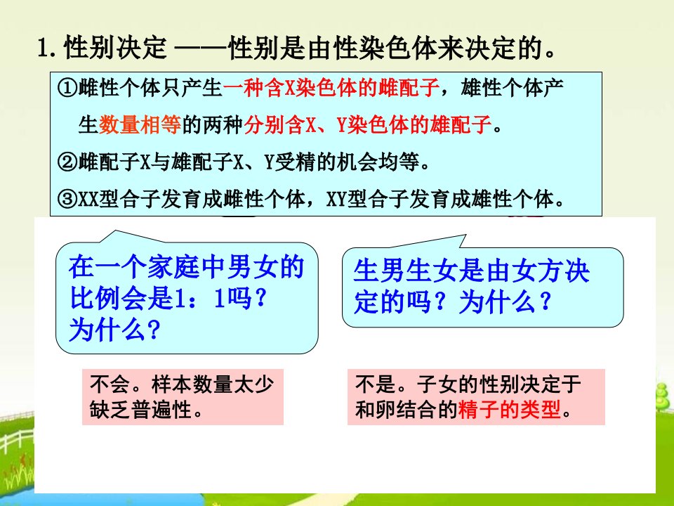 2017沪科版高中生命科学第三册8.2《伴性遗传》1