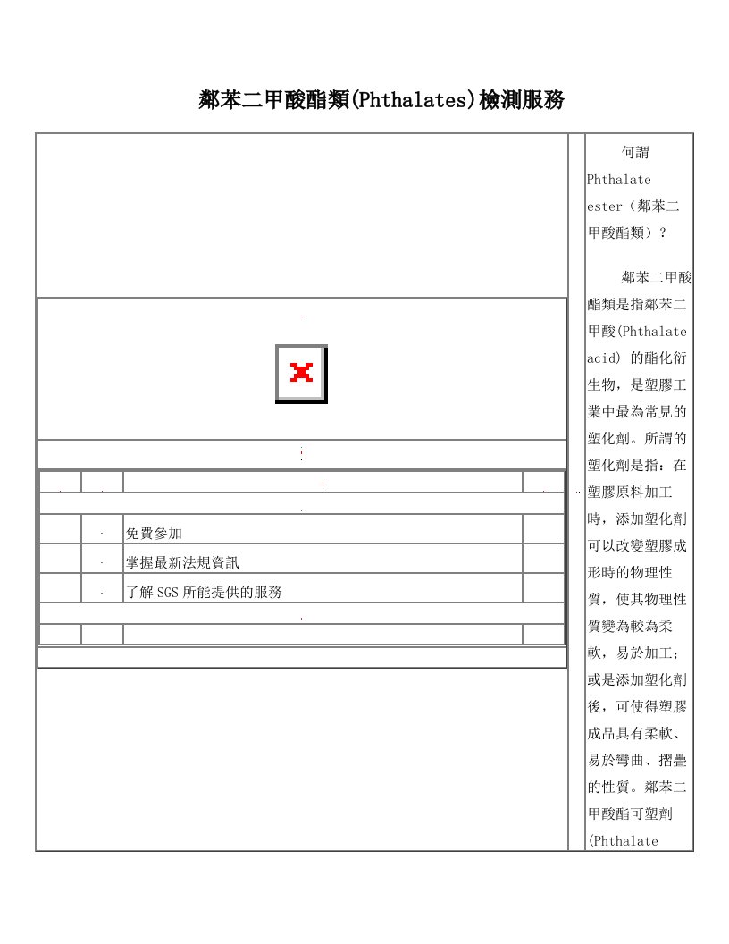 邻苯二甲酸酯类