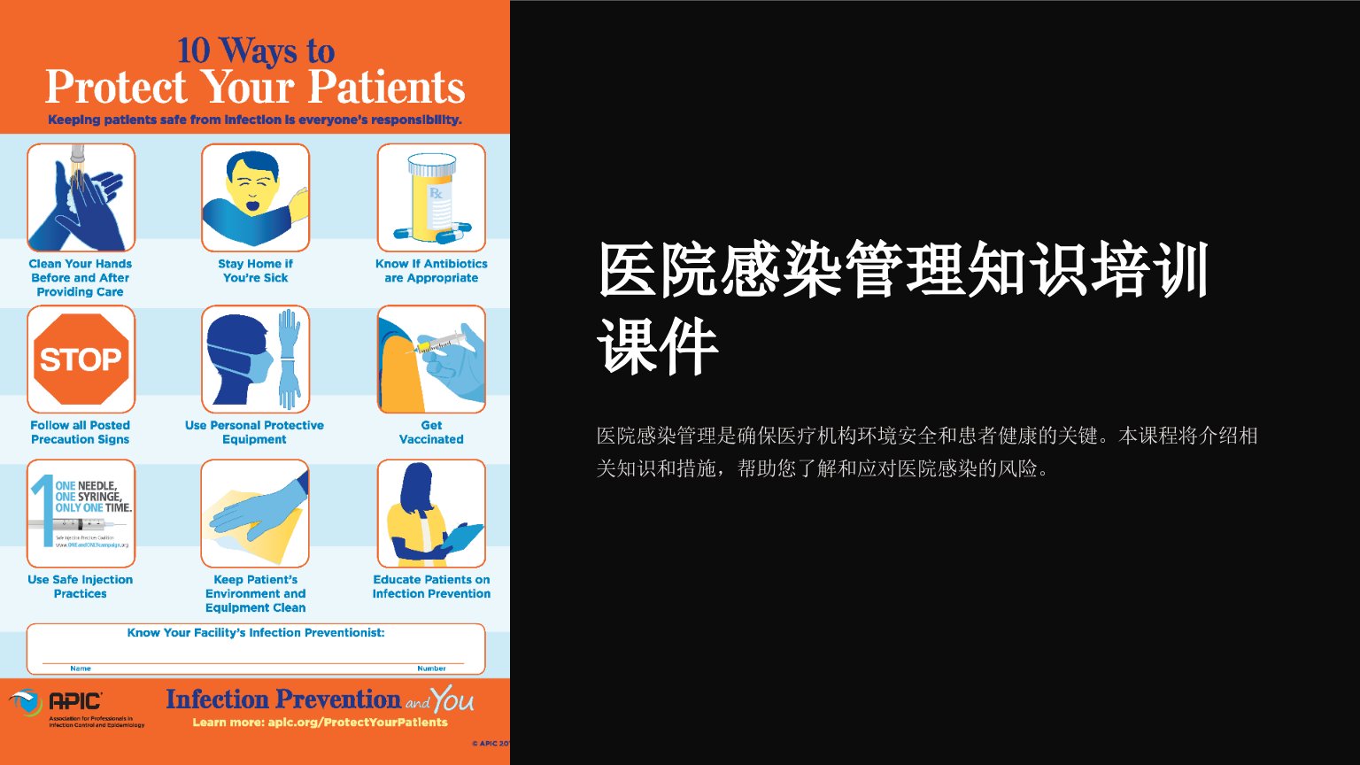 医院感染管理知识培训课件