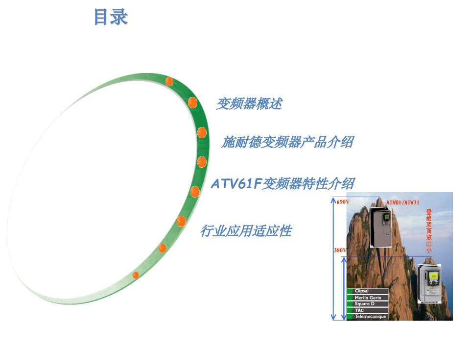 施耐德变频器教学课件PPT