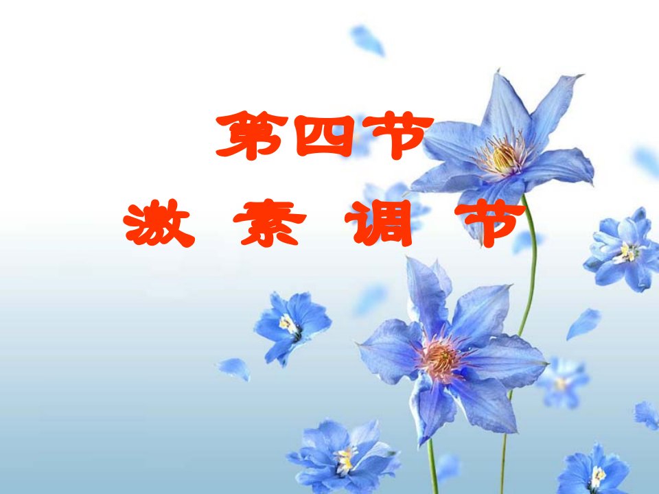 [健康]激素调节林