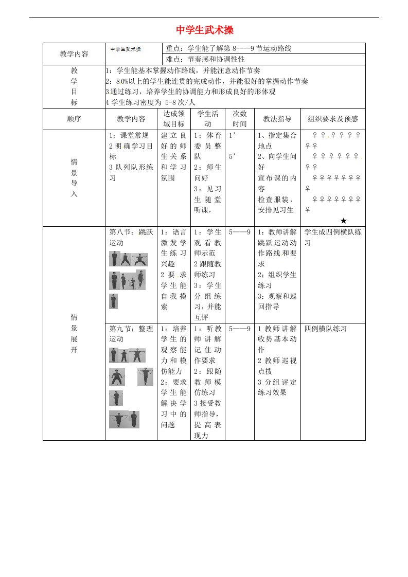 吉林省四平市第十七中学七年级体育与健康