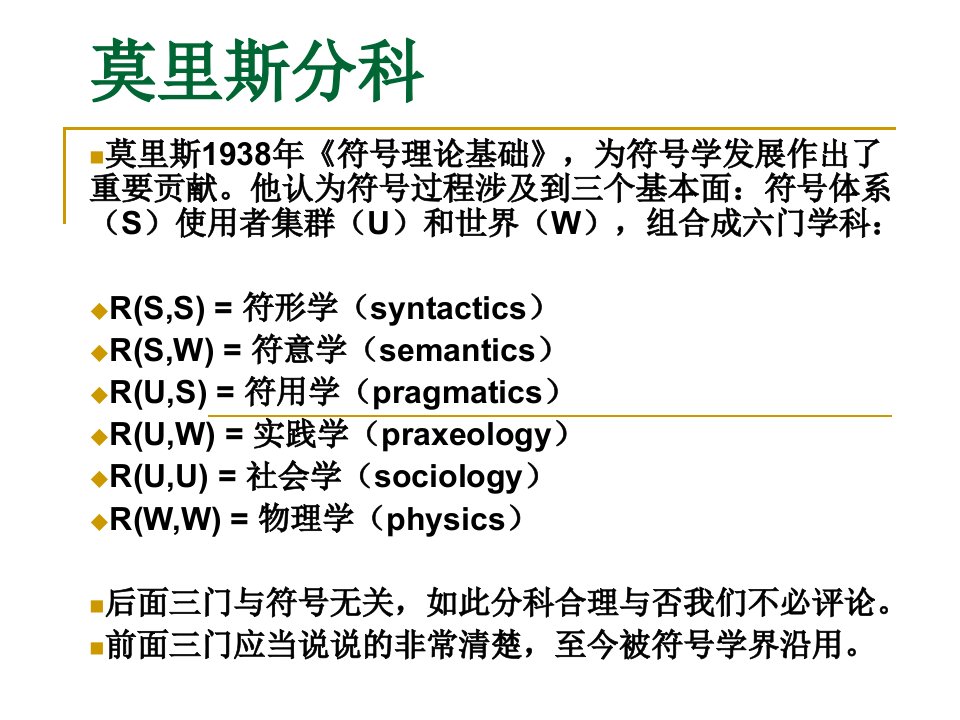 赵毅衡符号学讲义第七讲符号的解释