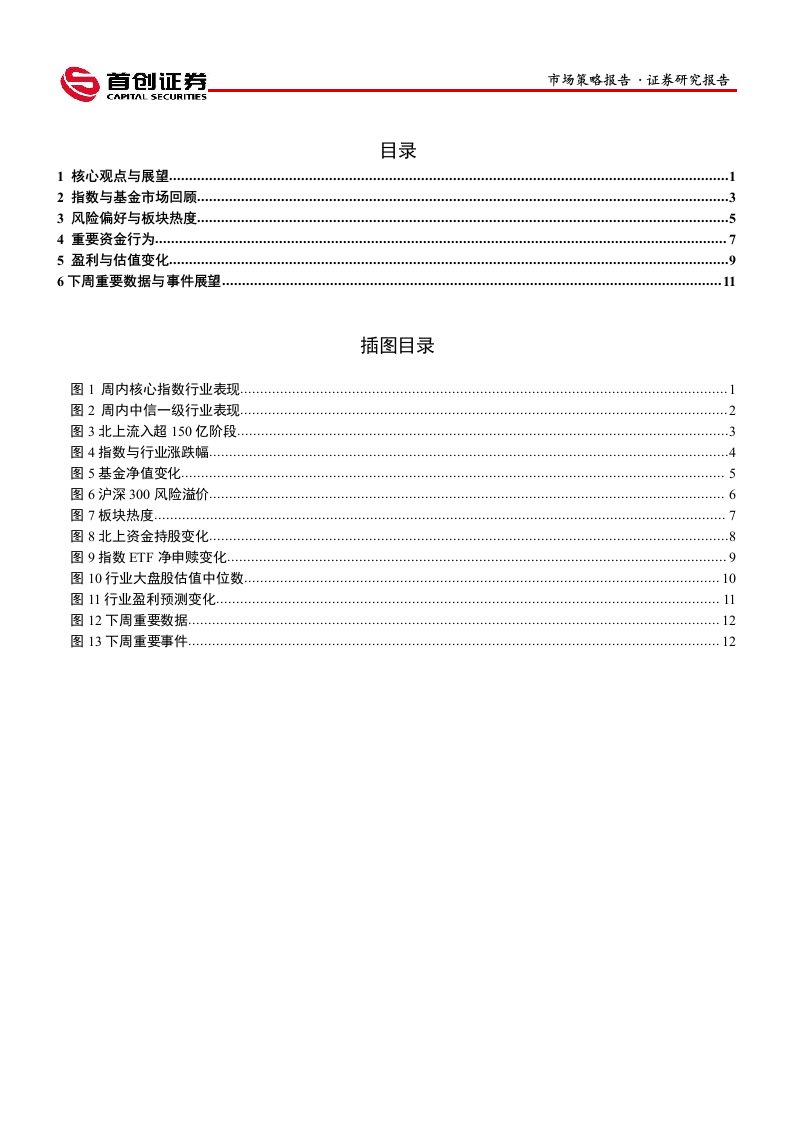 市场策略报告：关注北上资金净流入持续性