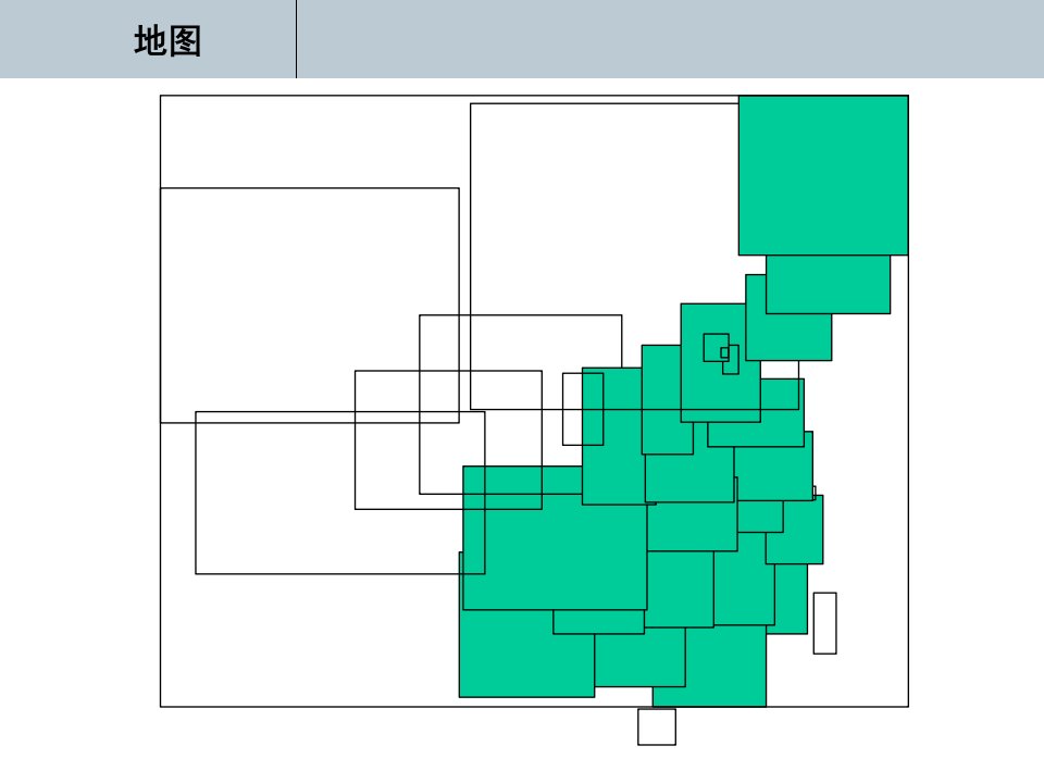 PPT中国地图示意图