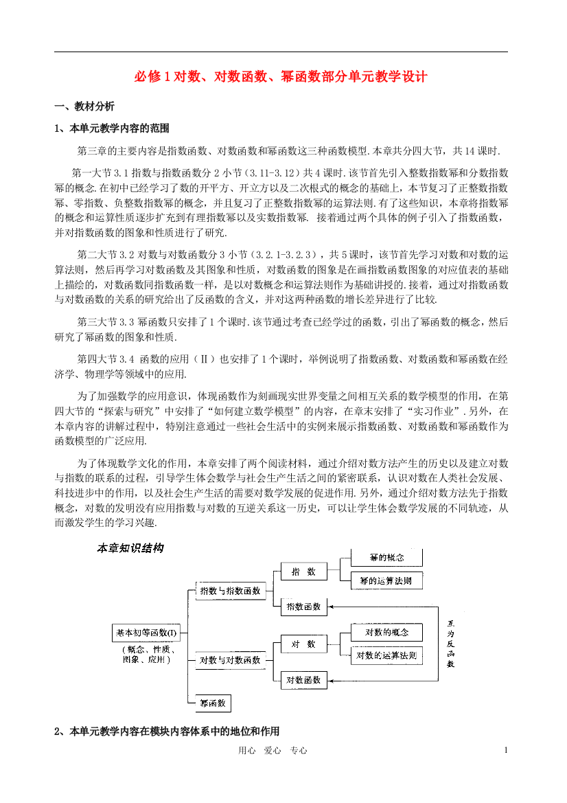 高中数学《幂函数》教案2