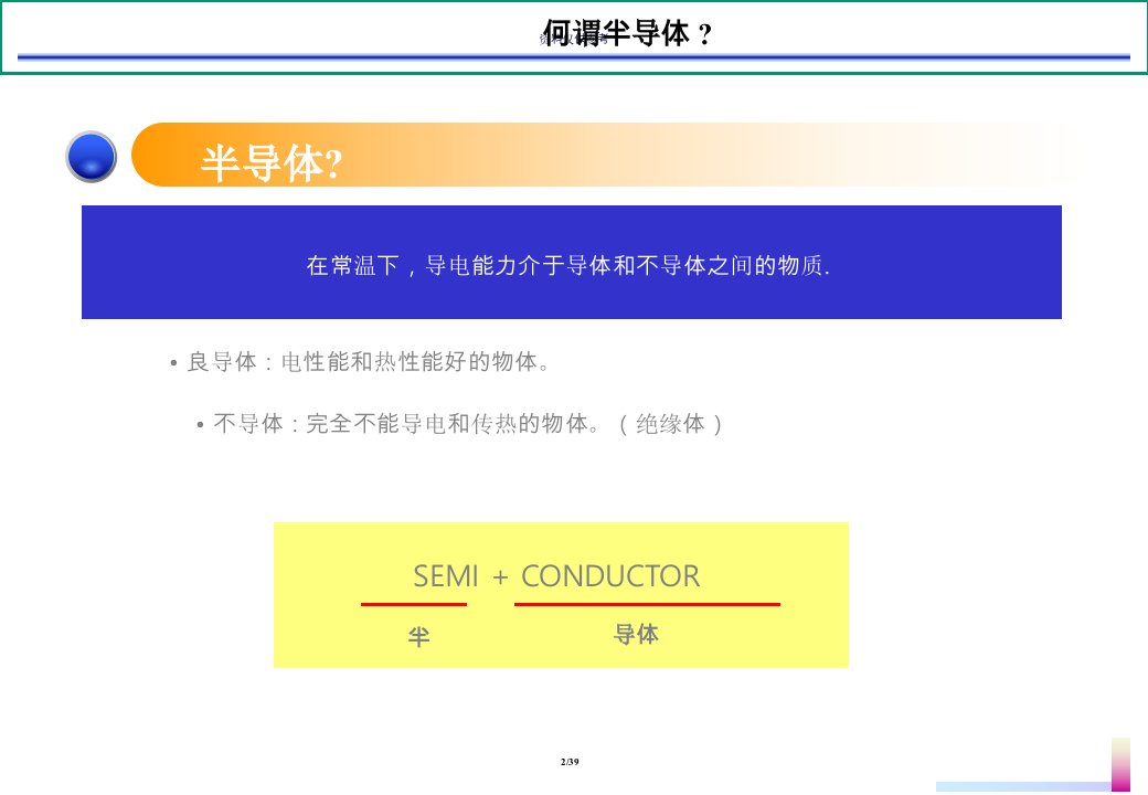 半导体概论中文教育课件