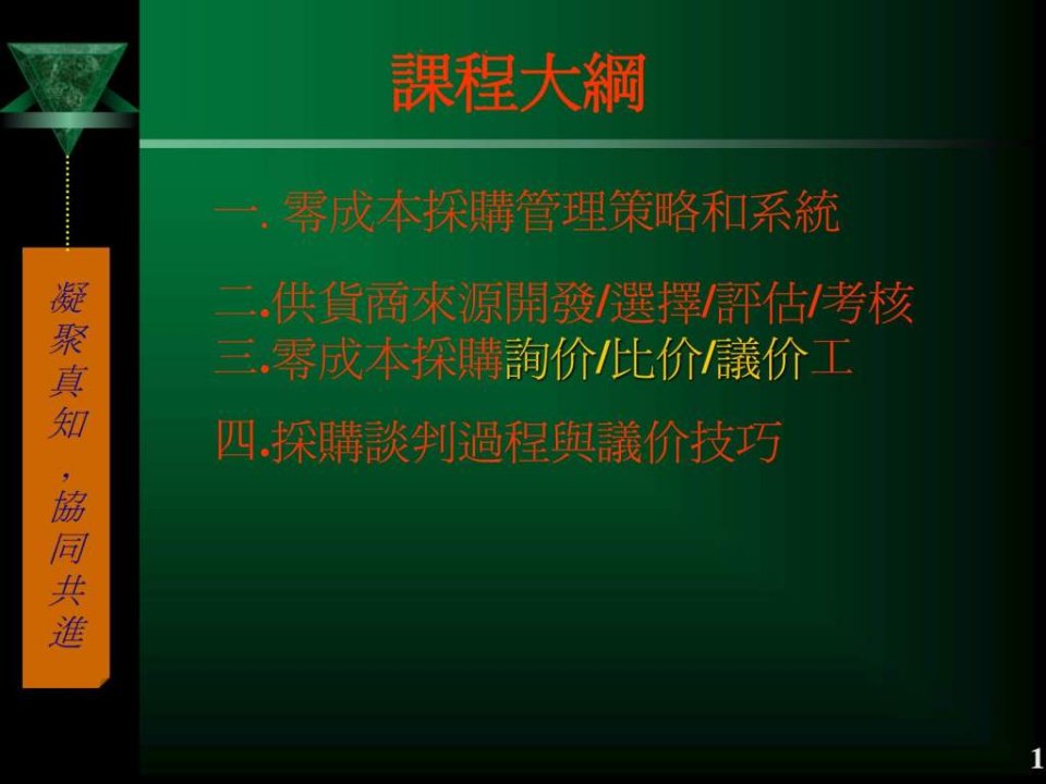 采购技能培训