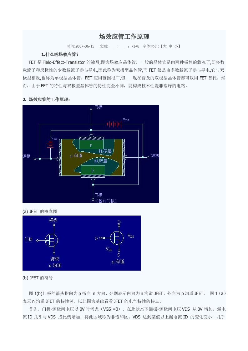 场效应管工作原理(3)