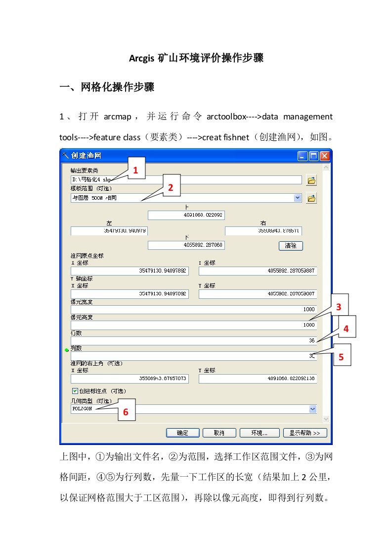 arcgis环境评价操作步骤