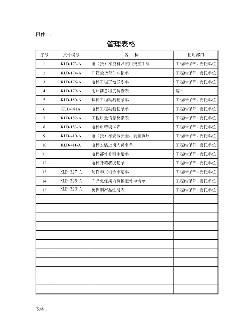 康力10年安装管理规定表单(给外部用)