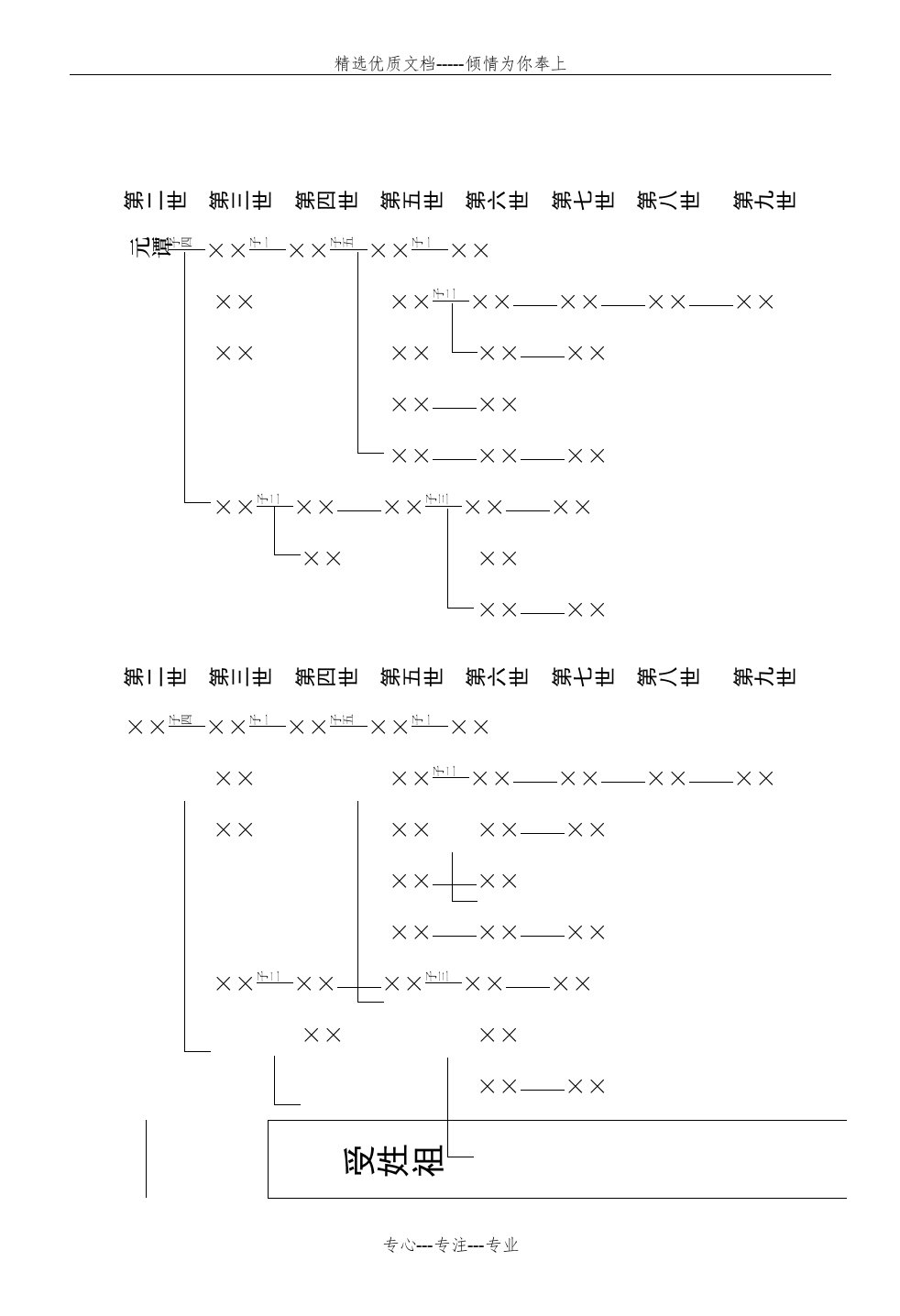 家谱电子版模板(共4页)